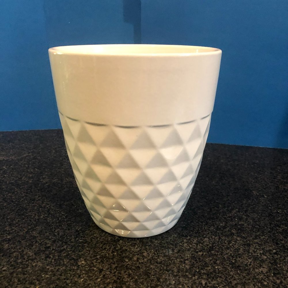 German Milk Glass Vase